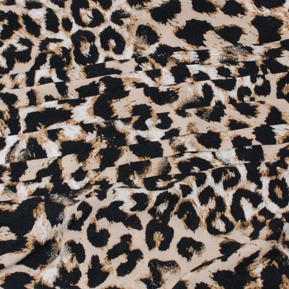 Leopard Cheetah Animal Print Calvin Klein Bouse PS - Picture 3 of 4